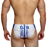 D.M Men in Briefs Zipper Elastic